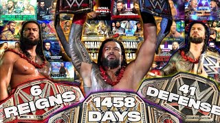 Every Roman Reigns WWE World Title Defense (All Combine)