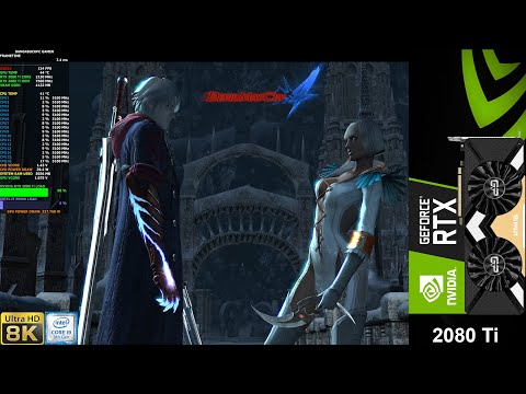 Devil May Cry 4 Super High Settings 8K | RTX 2080 Ti | i9 9900K 5.1GHz