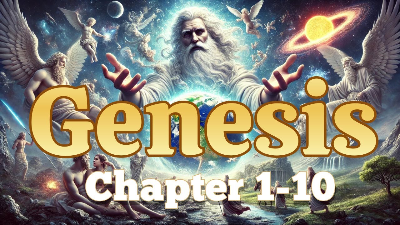 [Genesis Chapter 1-10] The story of Adam, Eve, Noah,  creation of heaven and earth in the beginning