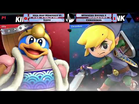 Titty (King Dedede) VS Chronikos (Toon Link) - Ultimate WR2 - MHM #1