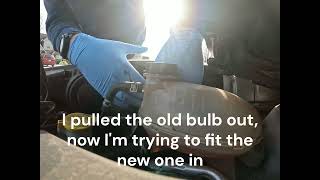 2017 Ford Escape Headlight Replacement with Mistake! Tips for passenger side replacement