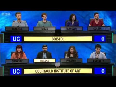 University Challenge S44E03 Bristol vs Courtauld