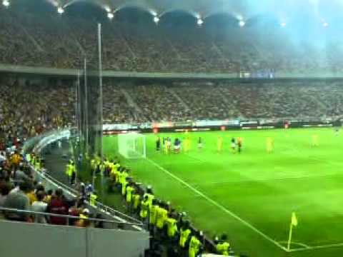 EURO 2012 QUALIFIERS ROMANIA - FRANCE 06.09.2011 BANEL NICOLITA FREE KICK
