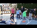 LAST TO LEAVE BASKETBALL COURT 3! | Match Up