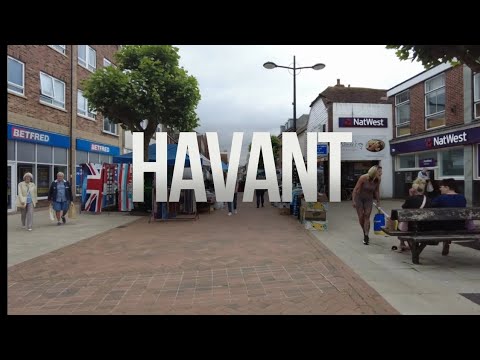 Havant, Hampshire, UK Town Centre Walking Tour