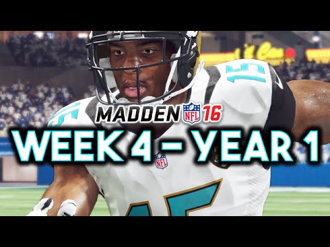 Madden 16 Jaguars Connected Franchise Year 1 - Week 4 @ Colts (Ep.5)