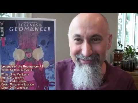 Comic Book Haul #6: Legends of the Geomancer, Valiant Comics -- ASMR -- Male, Soft-Spoken, Review Video
