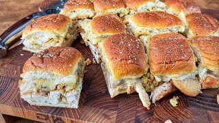 Tasty THANKSGIVING Leftover Sliders