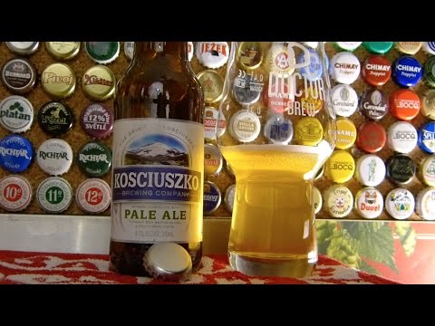 Kosciuszko Pale Ale z browaru Kosciuszko Brewing Co. w Australii