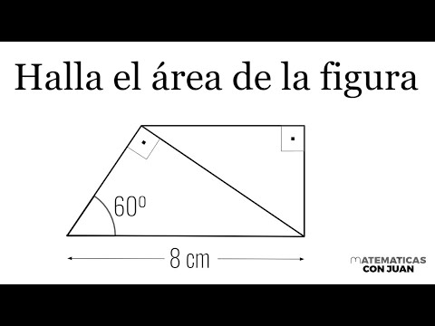 HALLAR EL ÁREA DE LA FIGURA (trapecio). Geometría Básica