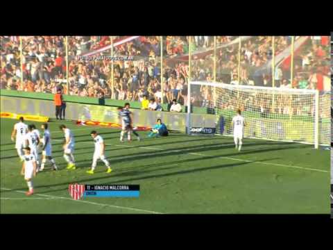 Goles de tirolibre de malcorra en unión de santa fe