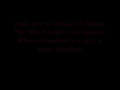 Sum 41 Reason To Believe Lyrics
