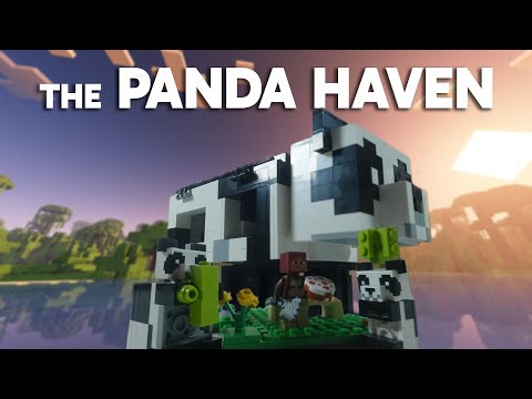 EPIC LEGO Minecraft Panda Haven Unboxing