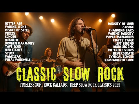 🎵 Timeless Soft Rock Ballads... Deep Slow Rock Classics 2025 | Ultimate Relaxing Hits