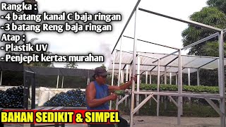 Download lagu FULL TUTORIAL : Cara membuat meja tanam / instalasi hidroponik baja ringan menghemat bahan mp3