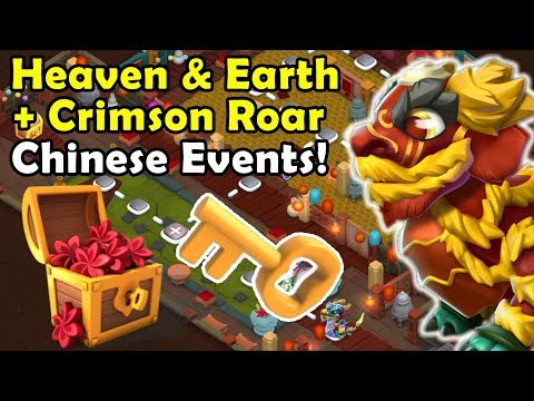 New HEAVEN & EARTH Castle Event WALKTHROUGH! Win the epic AZURE, SUNRISE, GREEN LION DRAGONS!