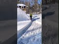 Snow Cleaning #shorts