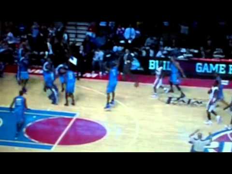 Oklahoma City Thunder Jeff Green game winner vs Detroit Pistons