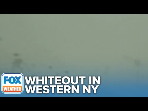 Bomb Cyclone Bringing Whiteout Conditions To Western New York