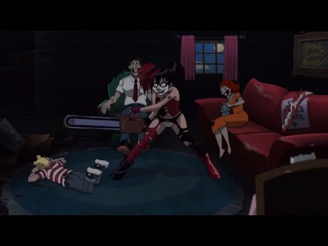 Batman vs Harley Quinn (Justice League Gods and Monsters)