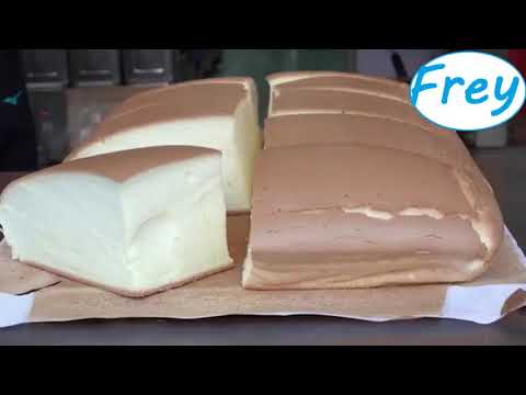 how to make Giant Cheese Castella ㅣ 대만 대왕 카스테라 만드는 과정 ㅣ  Taiwan Street Food