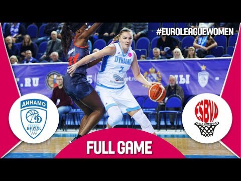 Dynamo Kursk (RUS) v ESBVA-LM (FRA) - Full Game - EuroLeague Women 2017-18