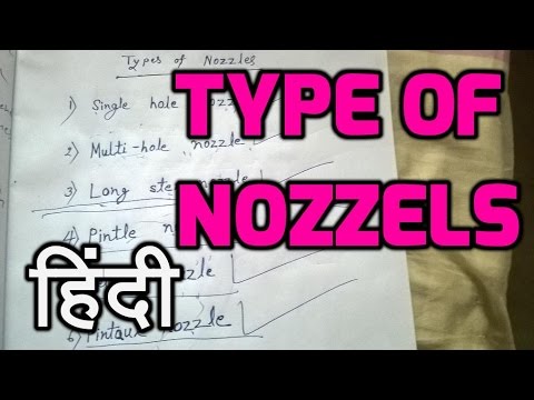 Automobile Hindi | Type of Injector Nozzles Video