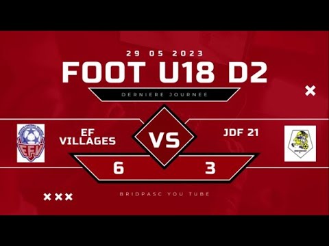 FOOT U18 D2 EFV A  -  JDF 21 29 05 2024 DERNIERE JOURNEE. La montée ?