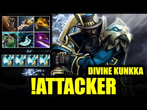 🔥 YOUR ADMIRAL IS ON BOARD - !Attacker - Kunkka - DOTA 2 Pro Game Highlights