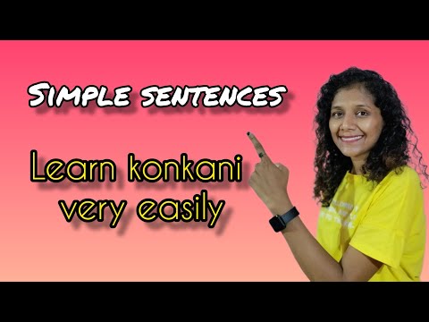 LEARN TO SPEAK IN KONKANI VERY EASILY... simple daily used sentences