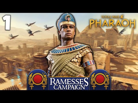 RAMESSES THE GREAT! - Total War: Pharaoh - Ramesses Campaign - Part 1