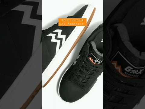 Geoff Max Official - HF Court 2.0 Black White | Sepatu Pria | Sepatu Wanita | Sepatu Unisex