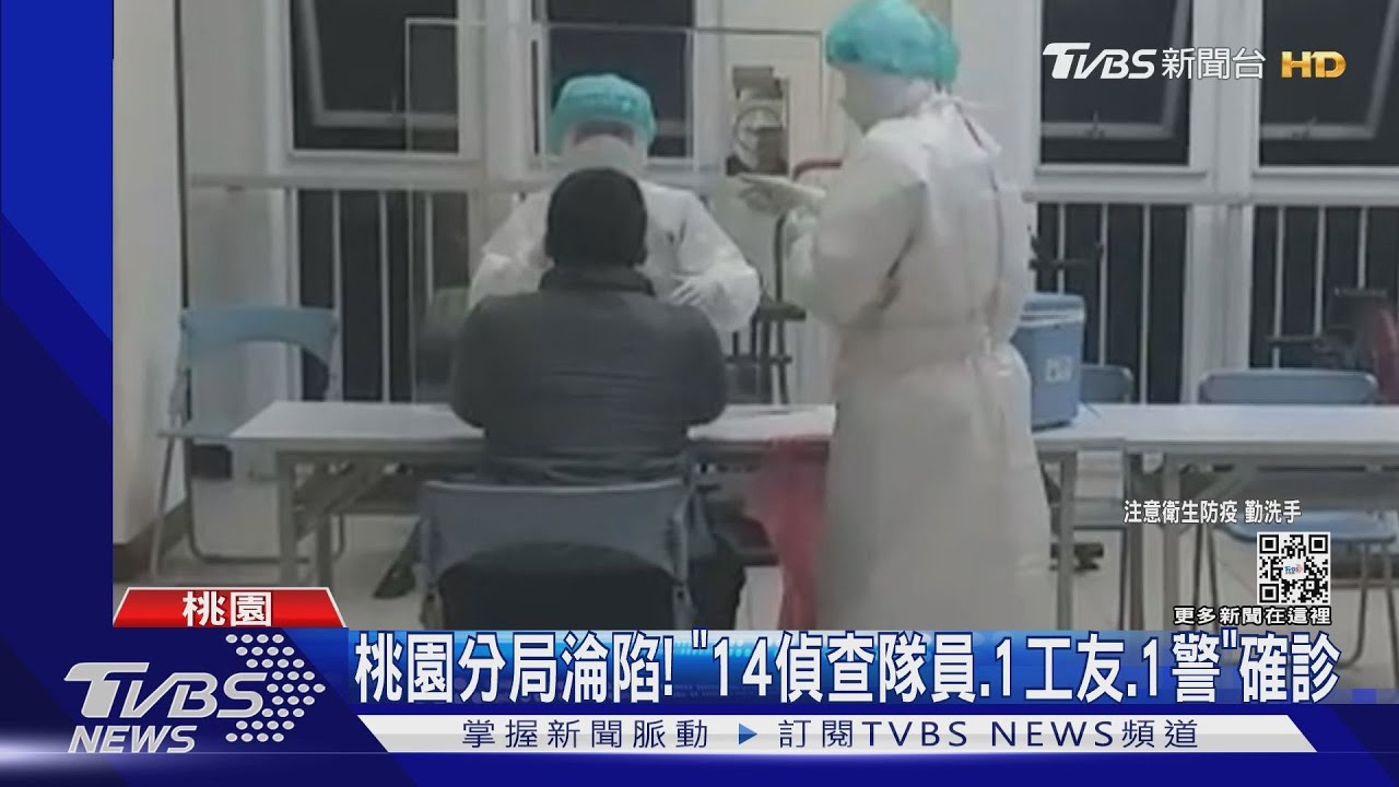 桃園分局淪陷! 「14偵查隊員、1工友、1警」確診