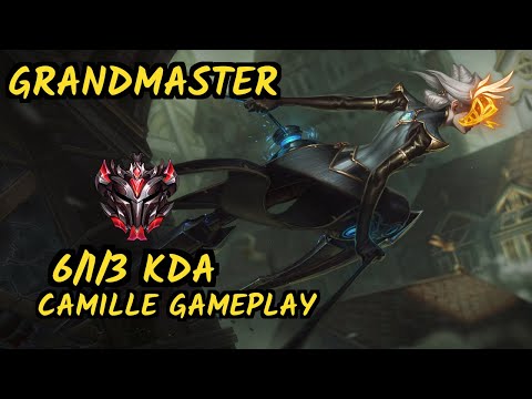 Kashtelan (CAMILLE) vs MORDEKAISER - 6/1/3 KDA MID GAMEPLAY - EUW Ranked GRANDMASTER