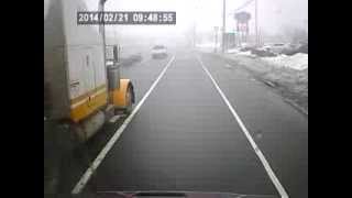 preview picture of video 'China Shipping HIT AND RUN - Accident Bordentown,NJ (Feb 21, 2012)'