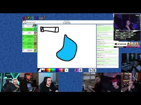 MERGHANI gra w Kalambury z Dzinoldem , Bandurą , Neexem , Tuszolem , Morkiem i Pyką