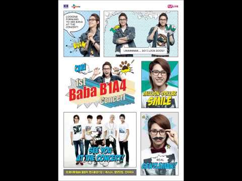 [Audio] 121209 BABA B1A4 1st concert CNU Solo - With me