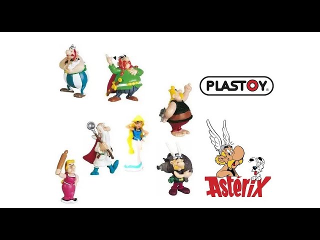 Vídeo relacionado con Plastoy Astérix Figurine Obélix et son menhir - Plastique - 9 cm
