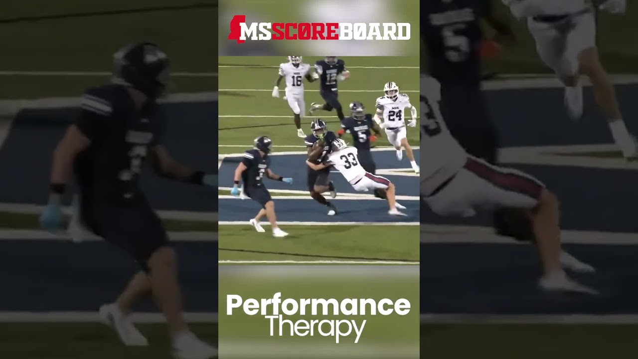 House call for the Jackson Academy Raiders!  #touchdown #football #highschoolfootball