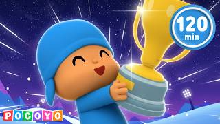 🏅 Pocoyo's Olympic Challenge! ⛸️ Ice Skate like Olympian Alysa Liu | Pocoyo English | Kids Cartoons