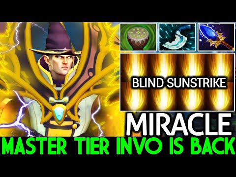 MIRACLE [Invoker] 200 IQ Blind Sunstrike Master Tier Mid Dota 2