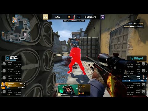 Jame INSANE clutch forces overtime in the last map vs SAW