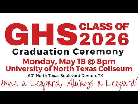 Gainesville High School Graduation Ceremony