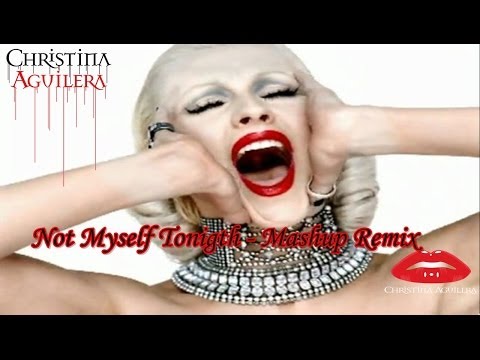 Christina Aguilera - Not Myself Tonight Vs Nicki Minaj - Automatic (Mashup Remix Video)