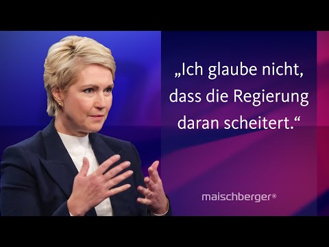 Gefährdet der Rentenstreit die Koalition? Manuela Schwesig (SPD) im Gespräch | maischberger