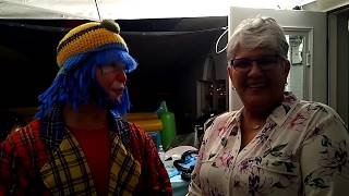 Payaso Pikorete Celebrando el primer añito de Julianiz en Deltona FL con Muñequita Pompita Review Te