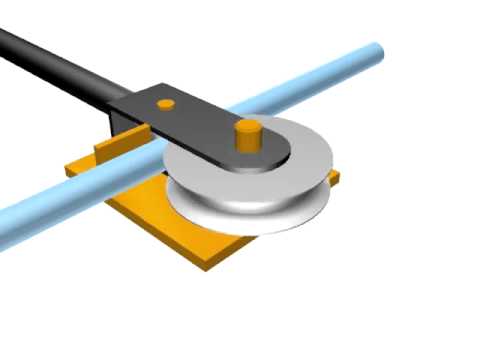 simple to construct pipe bender