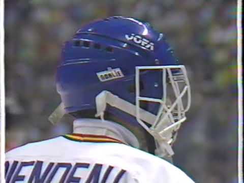 Chicago Blackhawks - 3 vs  St  Louis Blues - 2 - 04-24-1990 - Game 4