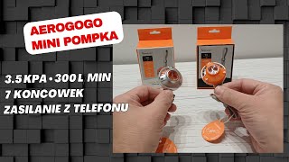 Aerogogo Mini Pompka USB-C – Przenośna Pompka do Powerbanku | Recenzja i Test