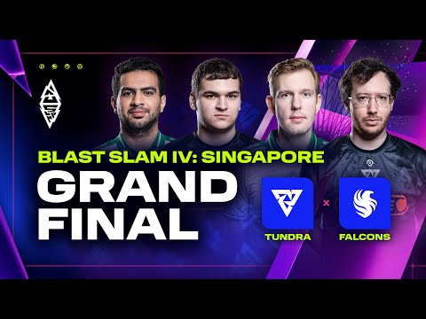 BLAST Slam IV: Singapore, GRAND FINAL - Tundra Esports vs Team Falcons - Dota 2 LIVE